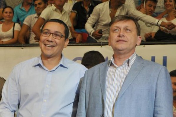 Ponta şi Crin s-au împăcat: Antonescu este prezidenţiabilul USL
